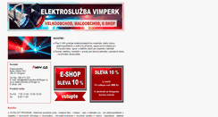 Desktop Screenshot of elektrosluzba-sichinger.cz